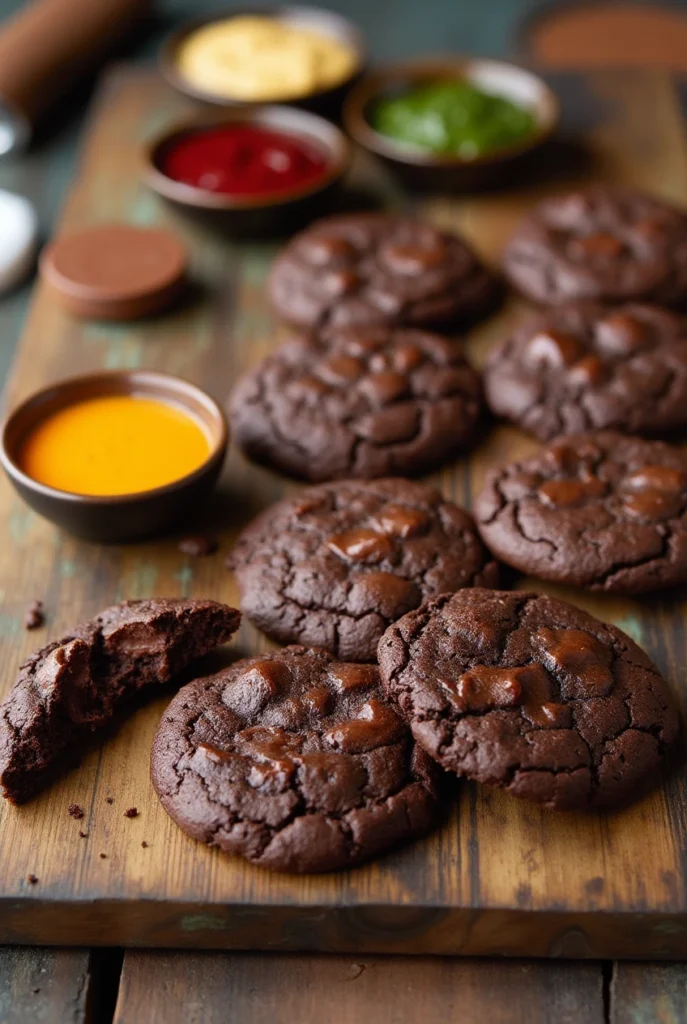 double chunk chocolate cookie