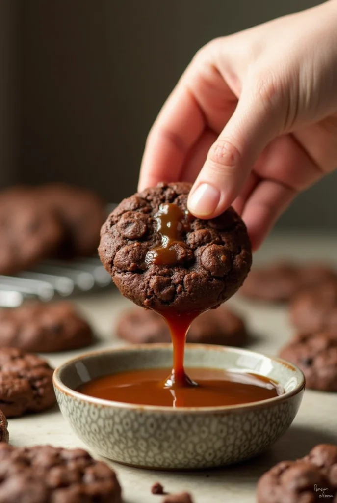 double chunk chocolate cookie