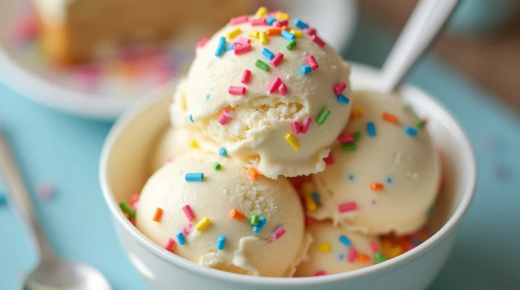 birthday cake ice cream